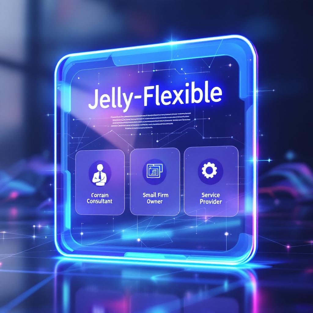Jelly Flexible Package for corporate identity and services